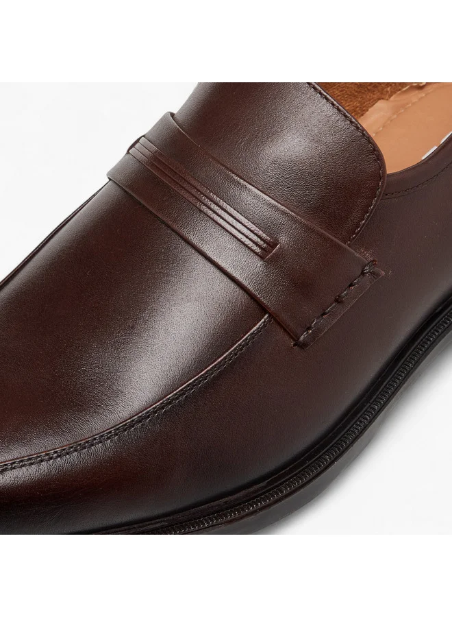 LBL by Shoexpress Men Solid Slip-On Loafers