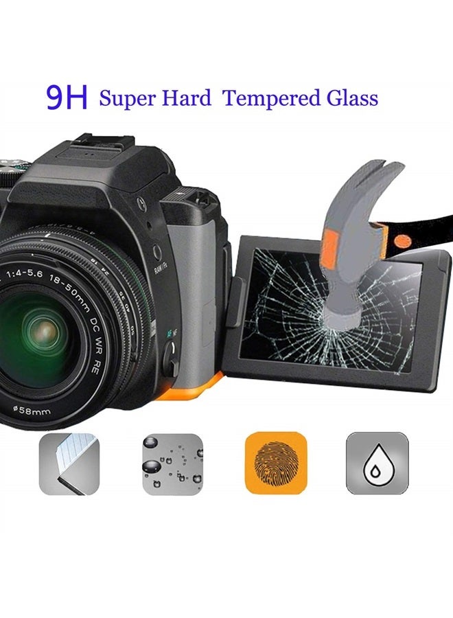debous Screen Cover for Canon Eos M50 M6 M6 Mark II M100 M50 Mark II Camera, Tempered Glass (3 pack) - Image 3