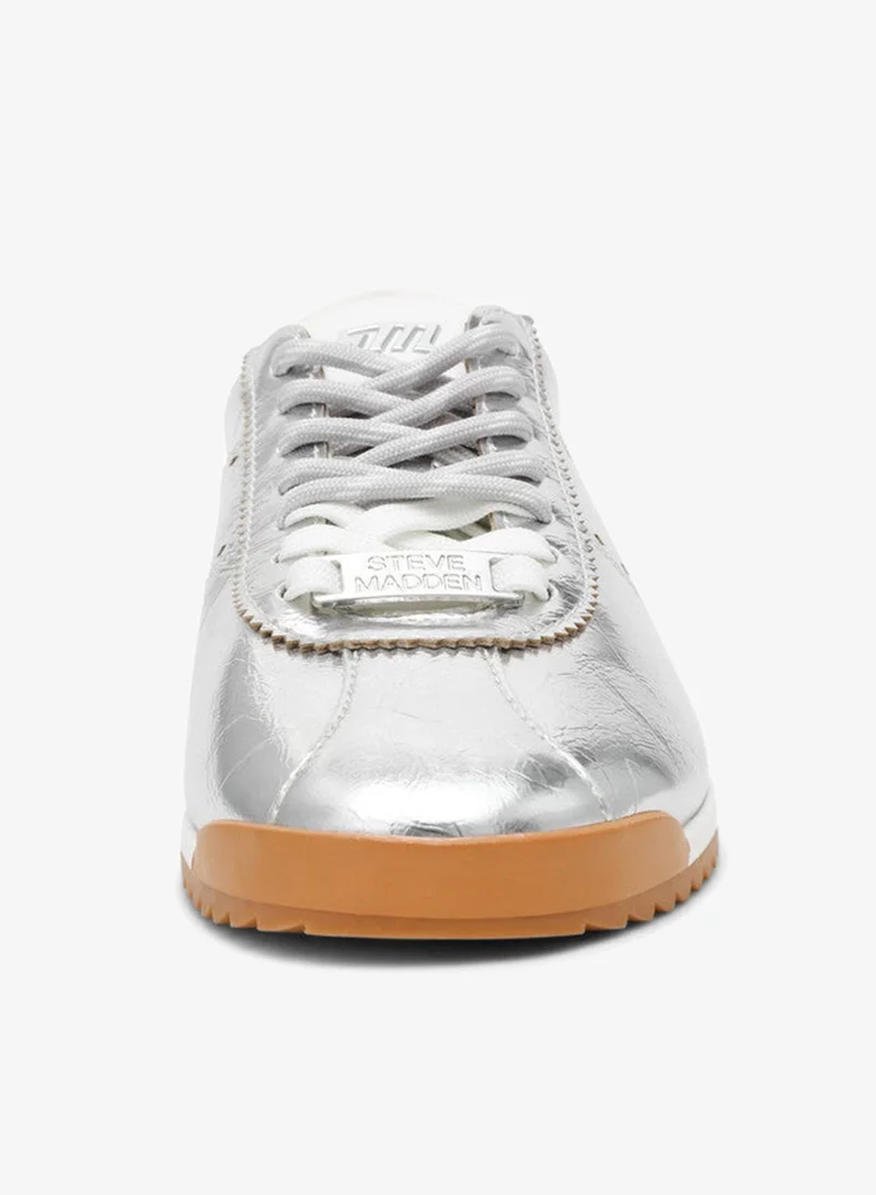 STEVE MADDEN  Mirage-Sm Metallic Lace-Up Shoes for Women | Best Price UAE