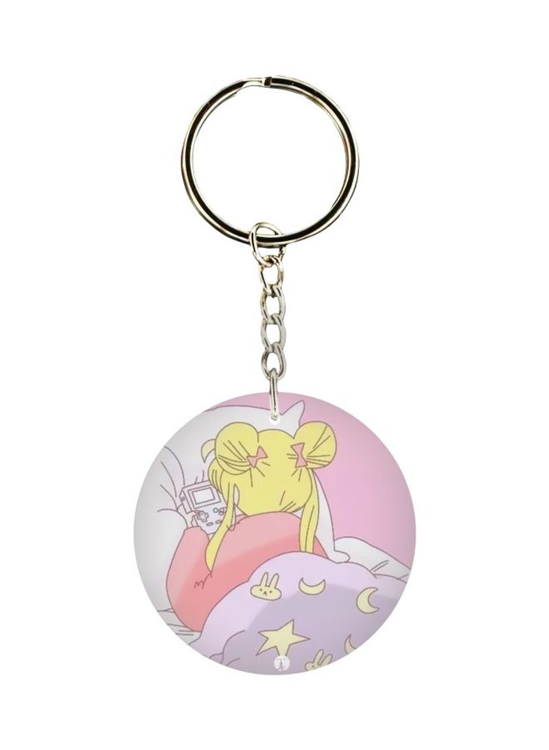 RKN Cartoon Printed Keychain