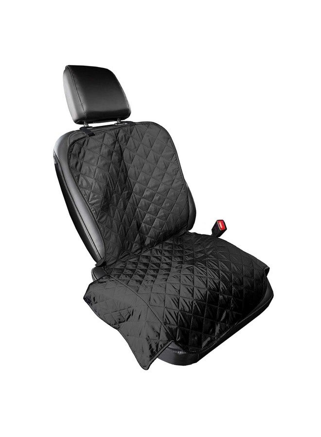 واقي مقعد سيارة مبطن ومقاوم للماء عالميًا - أسود، مقاس واحد - Image 4