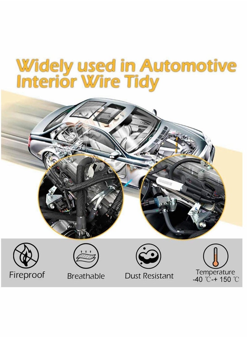 Cable Sleeve 25ft - Cable Management Cable Cord Adjustable Flexible Cord Organizer Cable Channel Cable Cover Protection System for DES TV, Computer, Home Theater - Image 4