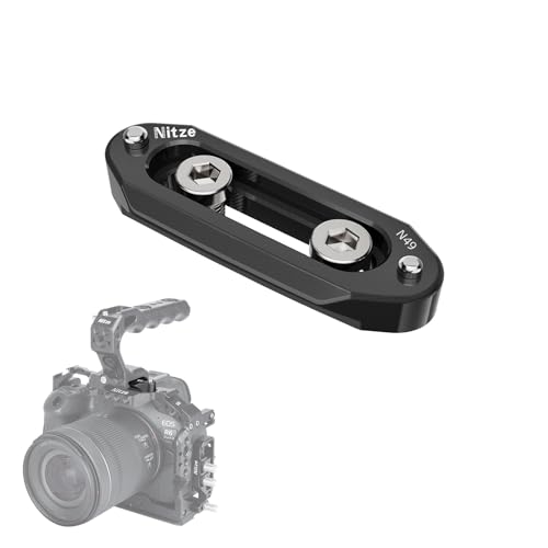 Nitze NATO Rail with Anti-Off Pins and 1/4" Screws (Length 57mm) - N49 - Image 1