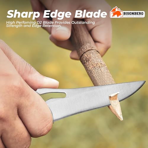 BISONBERG Utility Kitchen Knife, Foldable, Portable for Home, Office, Travel - Image 3