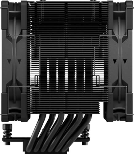 Scythe Mugen 6 Dual Fan Black Edition CPU Air Cooler, Intel LGA1700, LGA1151, AMD AM5, AM4 Support,120mm, Single Tower, Aluminium Top Cover (Mugen 6 Dual Fan Black Edition) (SCMG-6000DBE) - Image 4