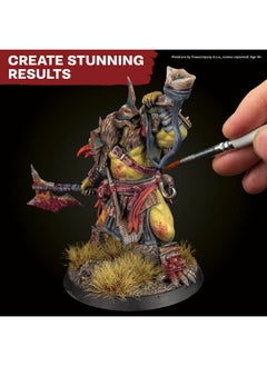 The Army Painter The Army Painter Warpaints Fanatic Most Wanted Combo Set, 22 paints - 16 Acrylic Colours, 2 Metallics, 2 Effects, 1 Wash, 1 Brush-On Primer, 1 Free Miniature Figure & Brush  - Image 4
