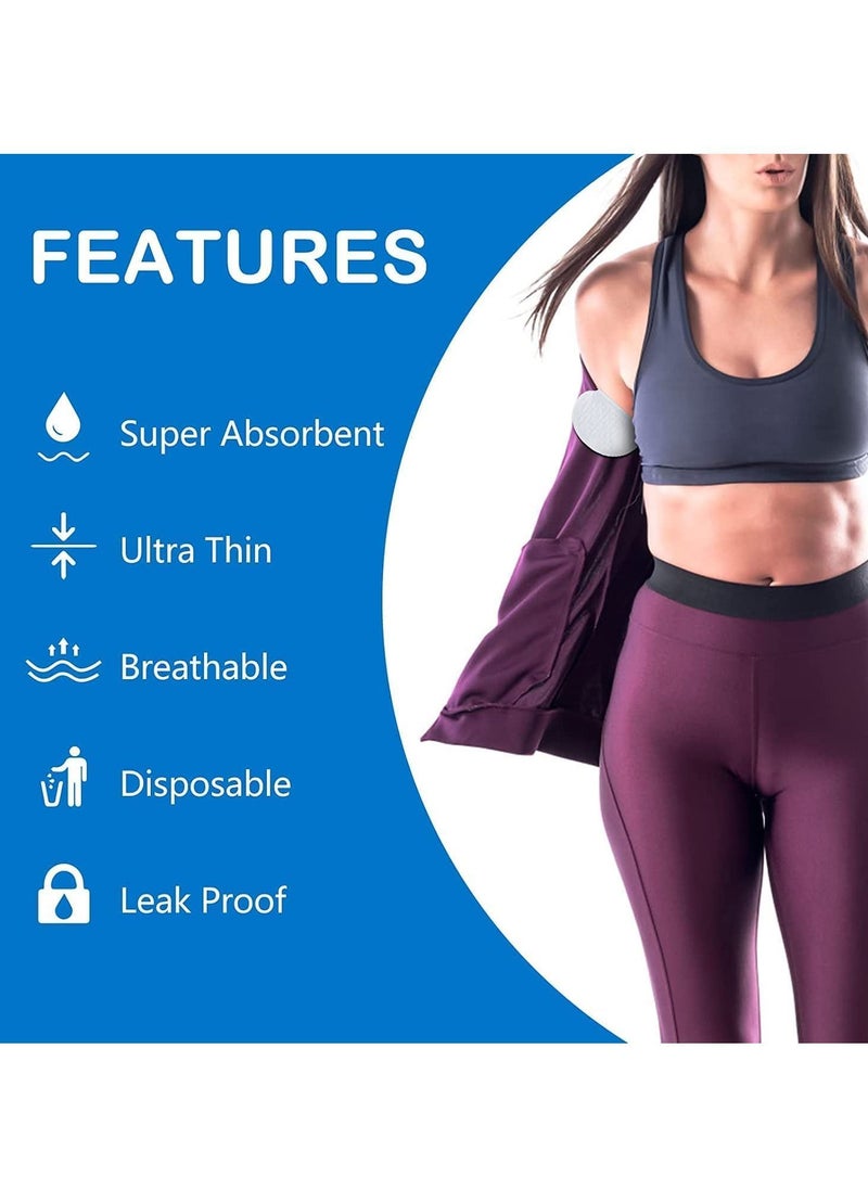 Y&D - Underarm Sweat Pads 10Pack Disposable Absorbent Armpits Perspiration Comfortable Self-adhesive Shields Guards Fight Hyperhidrosis for Men Women Reduce Armpit Foot - Image 1