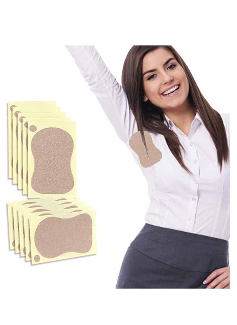 Y&D - Underarm Sweat Pads 10Pack Disposable Absorbent Armpits Perspiration Comfortable Self-adhesive Shields Guards Fight Hyperhidrosis for Men Women Reduce Armpit Foot - Image 1