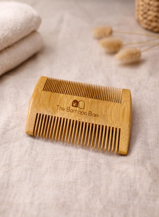 The Bamboo Bae Bamboo Lice Comb | Natural & Reusable Lice Removal Comb for Kids & Adults - Image 4