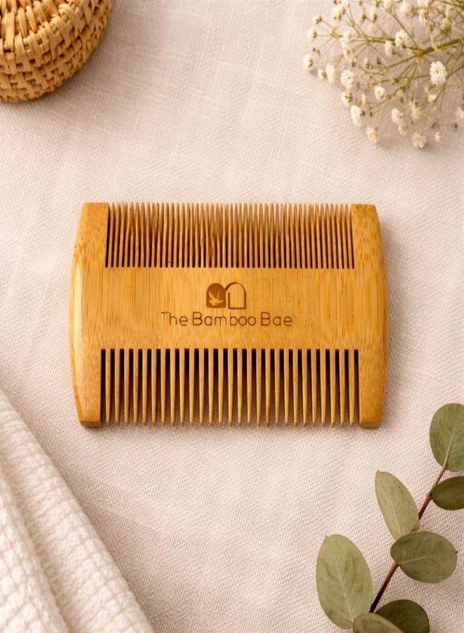 The Bamboo Bae Bamboo Lice Comb | Natural & Reusable Lice Removal Comb for Kids & Adults - Image 3