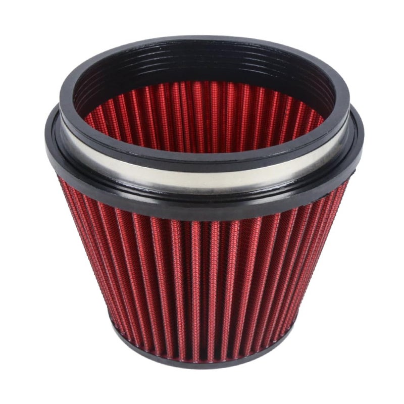 Kyostar 6 Inch (152Mm) Neck High Flow Inlet Cold Air Intake Cone Replacement Dry Air Filter Red - Image 3