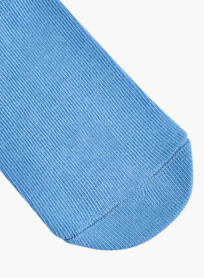 Kappa Boys Ribbed Non-Terry Ankle Length Socks - Set of 3