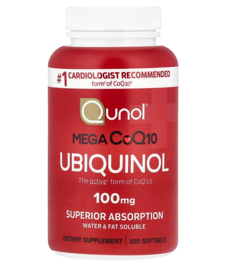 Mega CoQ10 Ubiquinol 100 Softgels