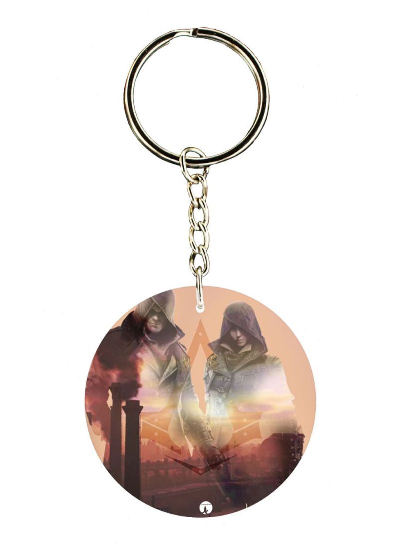 RKN Assasins Creed Double Side Printed Keychain