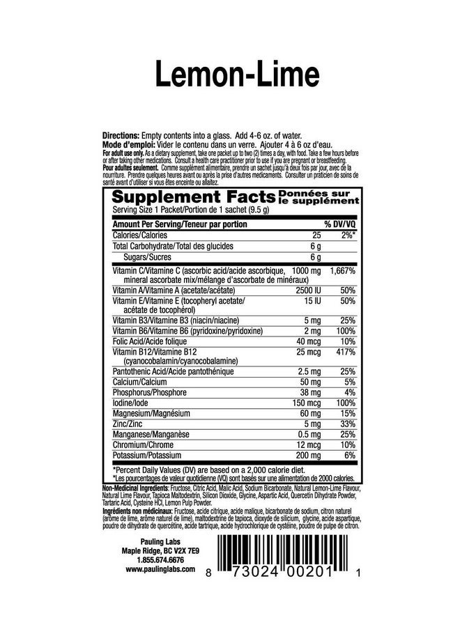 Ener-C Vitamin Drink Mix, Lemon Lime, 1000 Mg, 30 Count - Image 5