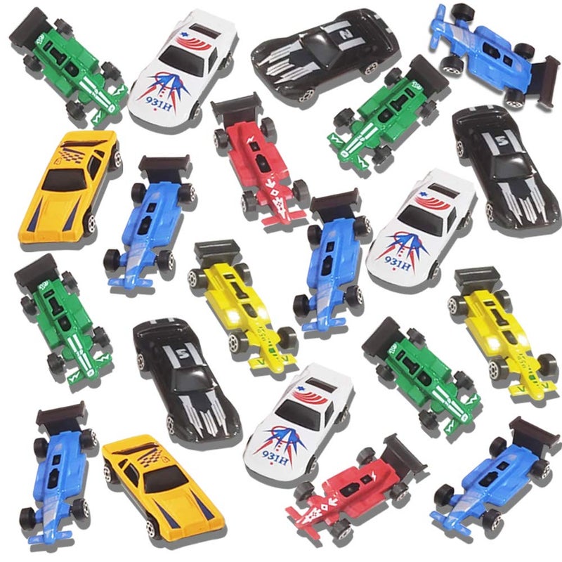 ArtCreativity 25 PcDiecastToy Car Set DurableDiecastMini Racers in Assorted Designs Cool Birthday Party Favors for Kids Goodie Bag Stuffers Best Birthday Gift for Boys and Girls - Image 3