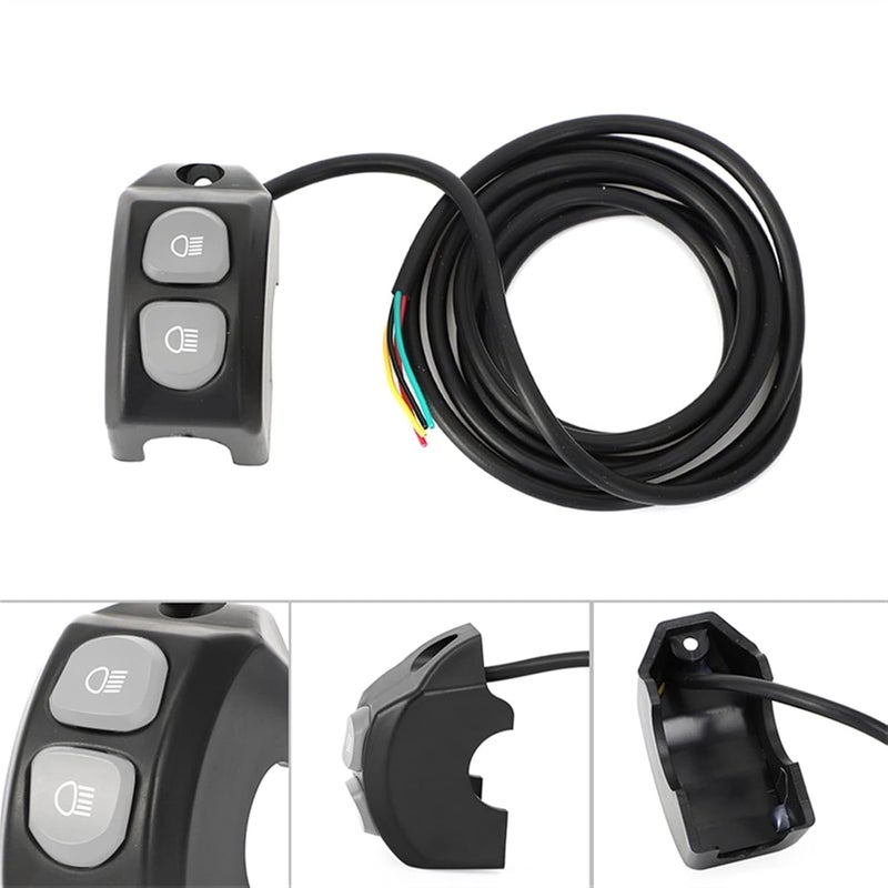 Intelligent LED Delay Controller Relay Handle Fog Light Switch Control Replacement for R1200GS R 1200 GS R1250GS F850GS F750GS ADV Motorcycle Turn Signal Switch(Black Switch) - Image 4