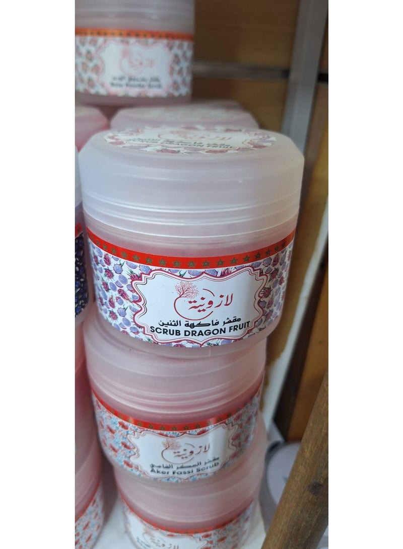 Dragon fruit scented body scrub