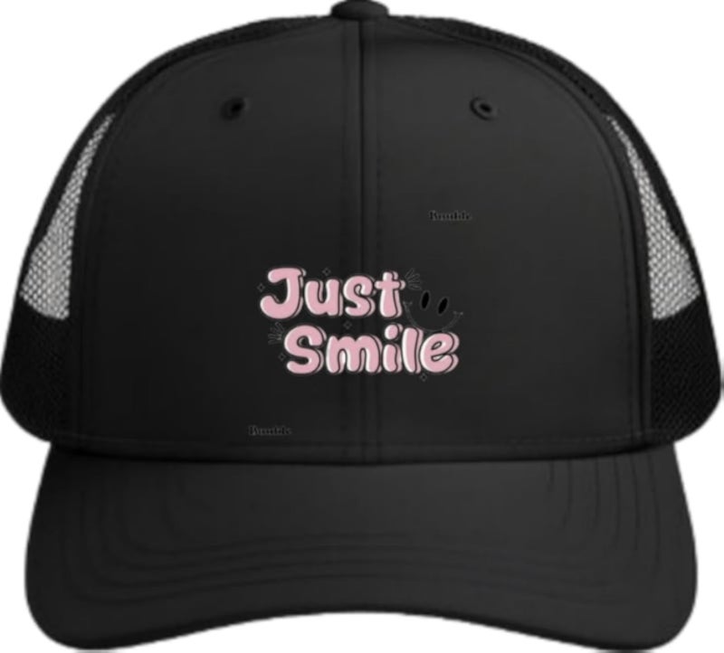 Just Smile Planets unisex baseball cap Black