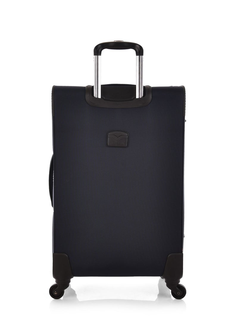 MAGELLAN Magellan Luggage Fabric Trolley 4 Piece Set Size 20/24/28/32 Inch 6184/4P D navy  - Image 5