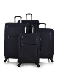 MAGELLAN Magellan Luggage Fabric Trolley 4 Piece Set Size 20/24/28/32 Inch 6184/4P D navy  - Image 1