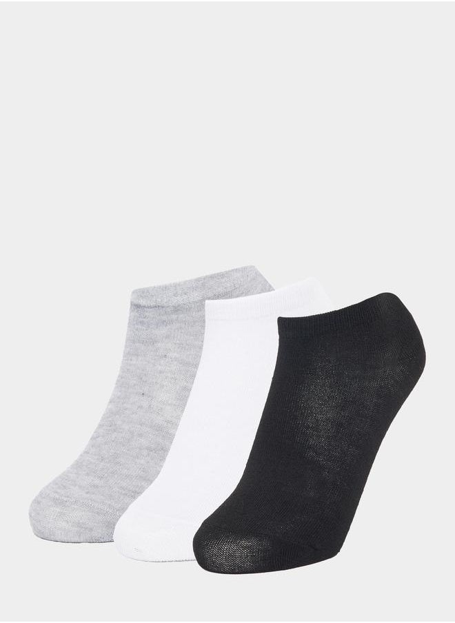 Styli Pack of 3 - Solid Socks  - Image 1