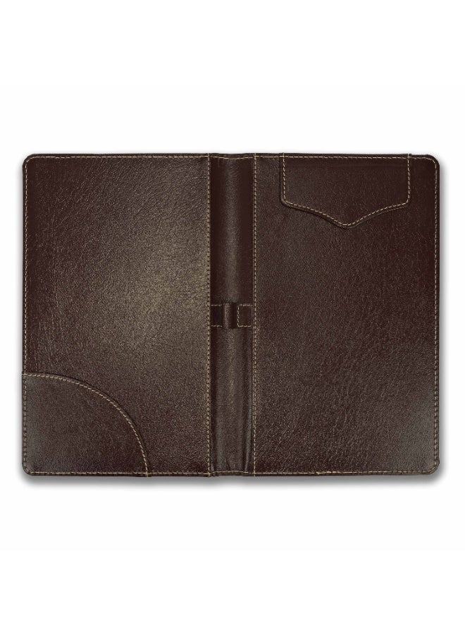 FIS Executive German Bonded Leather Bill Folder, Size:150x245mm, Both Side Padded Cover with Magnetic Flap, Stitched and Round Corners, Burgundy Color-FSCLBF2SBLBUN - Image 3