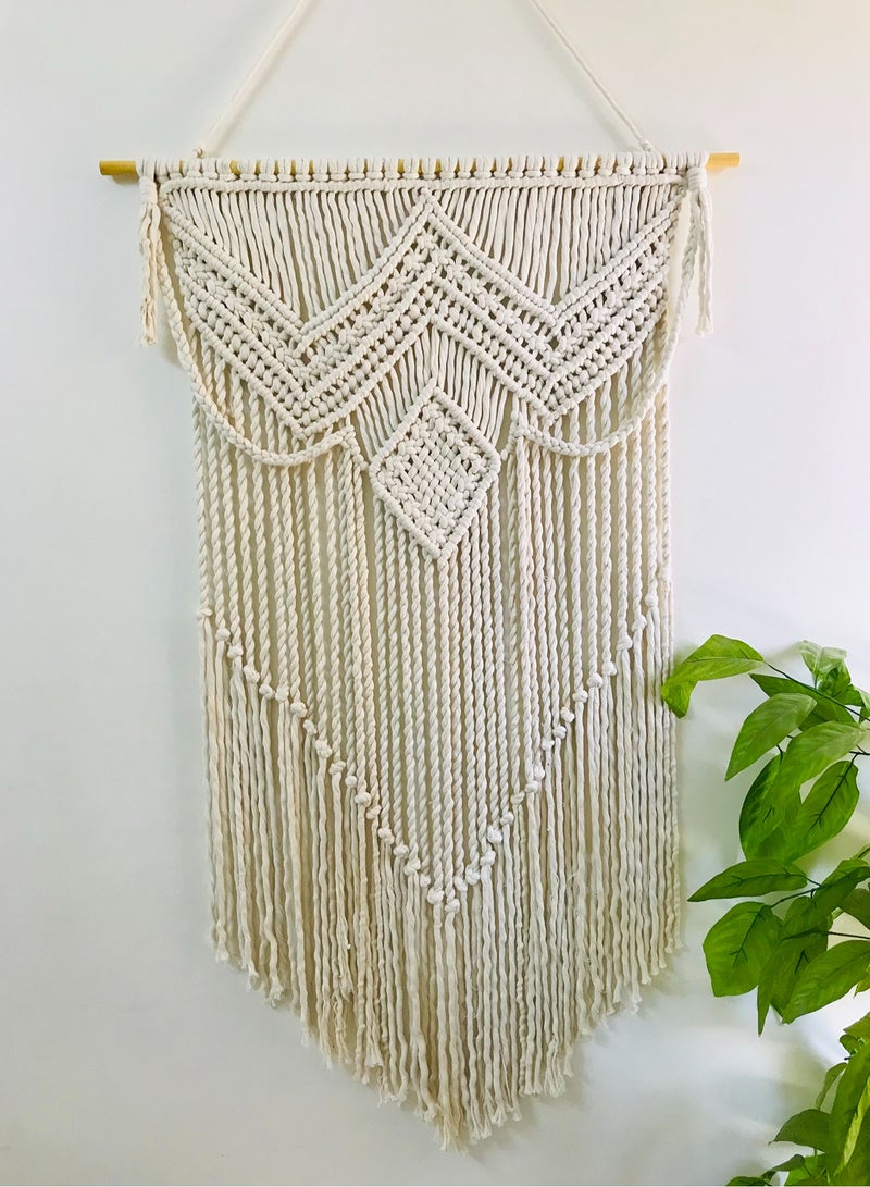 Decor Macramé Wall Hanging 130*70 Cm 
