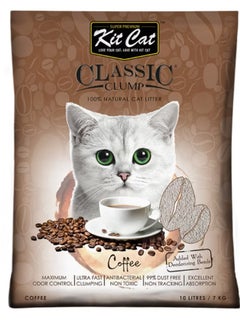 Kit Cat Kit Cat Classic Sand for Cats with Coffee Scent 10L 