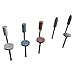 Generic Set of 12 miniature mounted silicone polisher for metals, ceramics and plastics polishing brush - Image 2