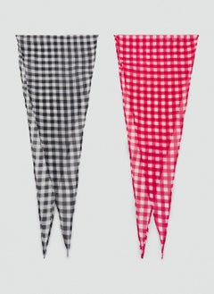 MANGO Set Of 2 Combined Scarves  - Image 2