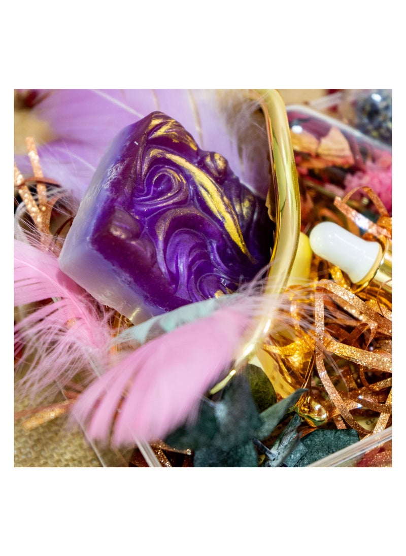 Luxe Lavender Rose Spa Retreat Set