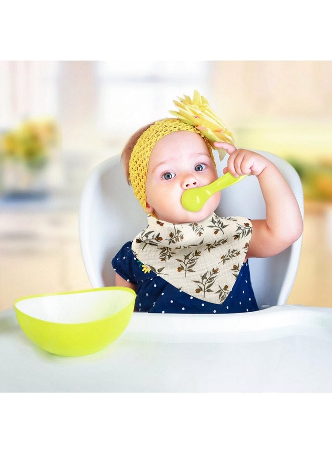 Accmor Muslin Baby Bibs Baby Bandana Drool Bibs Baby Bibs for Teething and Drooling, Drool Bibs for Baby Girls Boys - Image 5