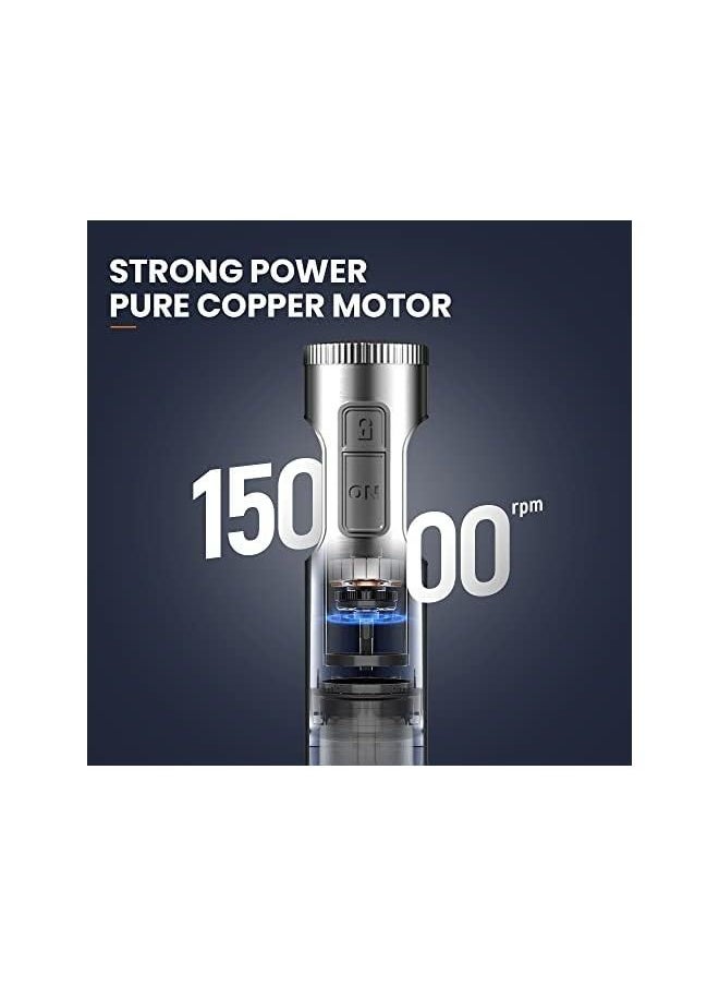 Powerful 1000W 4-in-1 Hand Immersion Blender,9-Speed Immersion Multi-Purpose Stainless Steel Stick Blender,700ml Mixing Beaker,500ml Food Processor,Whisk