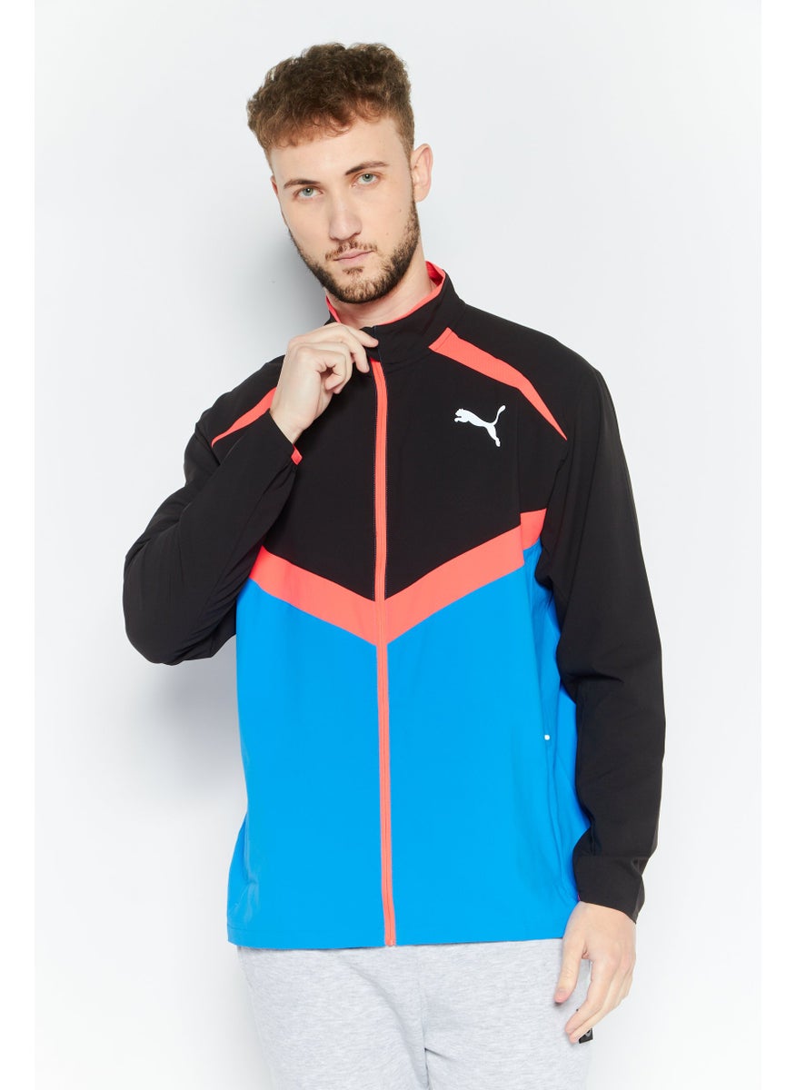 PUMA Men Sportswear Fit Long Sleeves Wind Breaker Jacket, Black  - Image 1