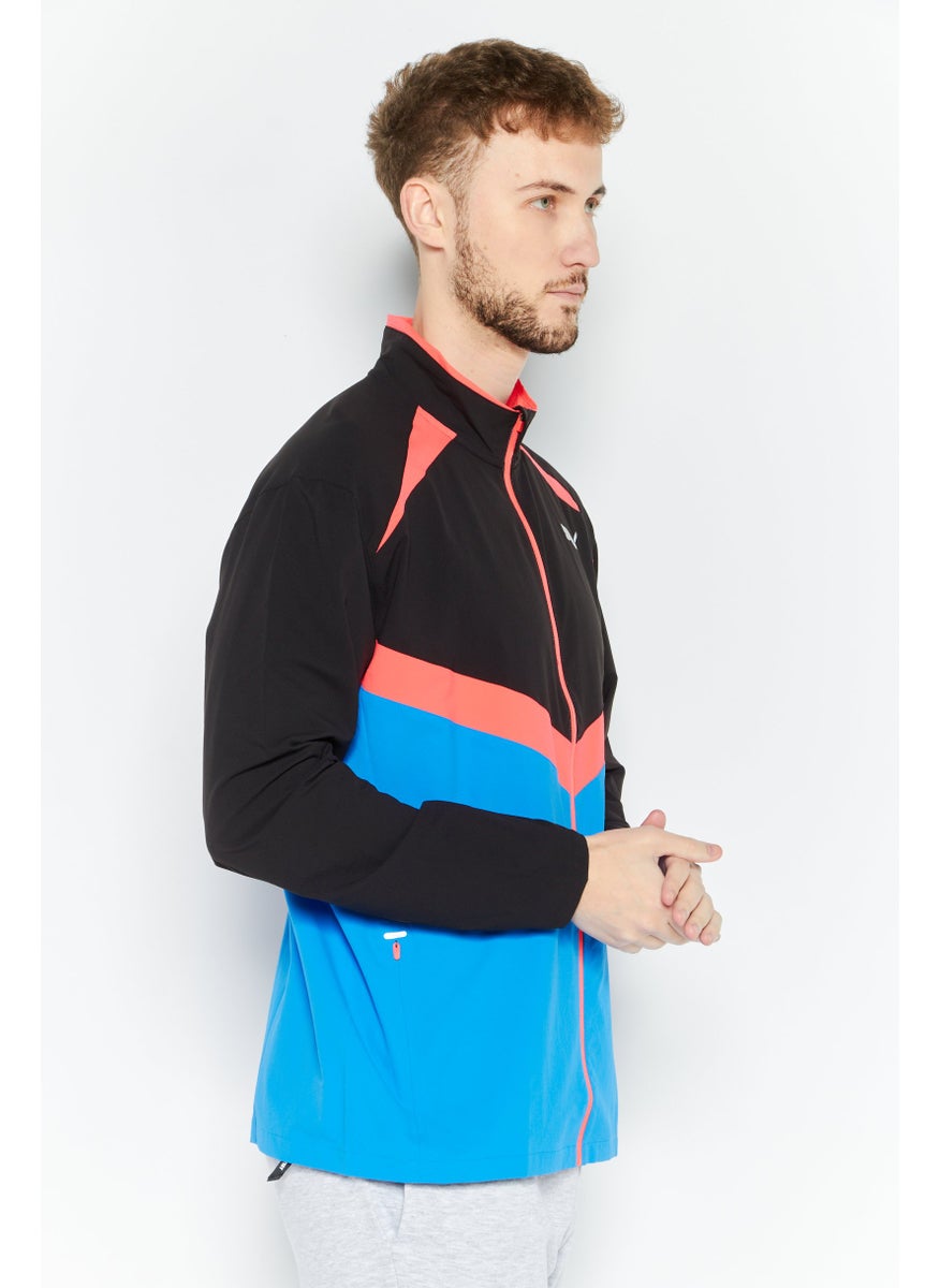 PUMA Men Sportswear Fit Long Sleeves Wind Breaker Jacket, Black  - Image 2