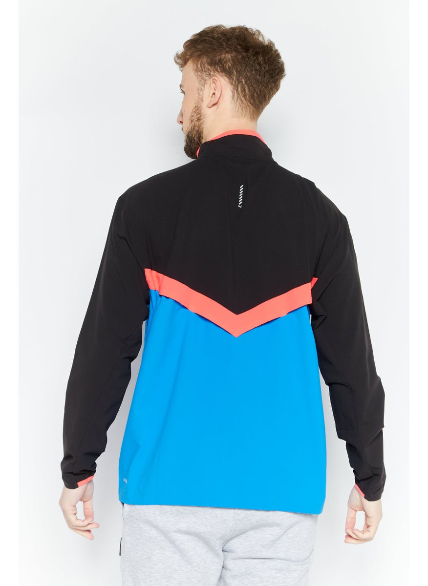 PUMA Men Sportswear Fit Long Sleeves Wind Breaker Jacket, Black  - Image 4