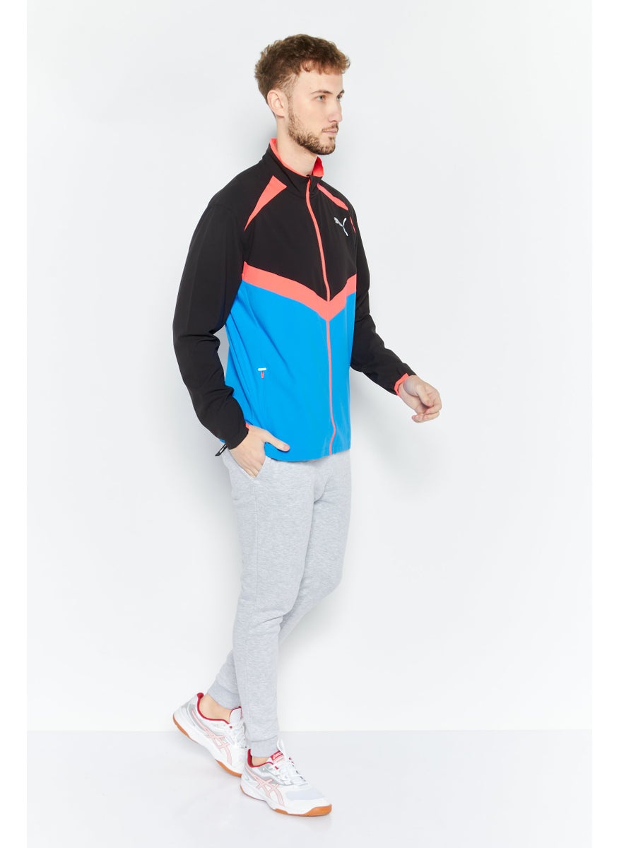PUMA Men Sportswear Fit Long Sleeves Wind Breaker Jacket, Black  - Image 3