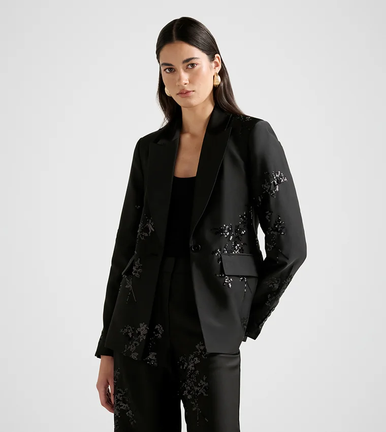 Forever New Sonnie Sequin Blazer
