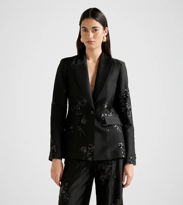 Forever New Sonnie Sequin Blazer