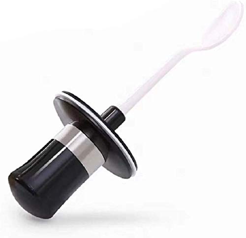 SEMITO Glass Spice Jars With Serving Spoon Lid - 250 ml, Pack of 1, Clear - Image 3