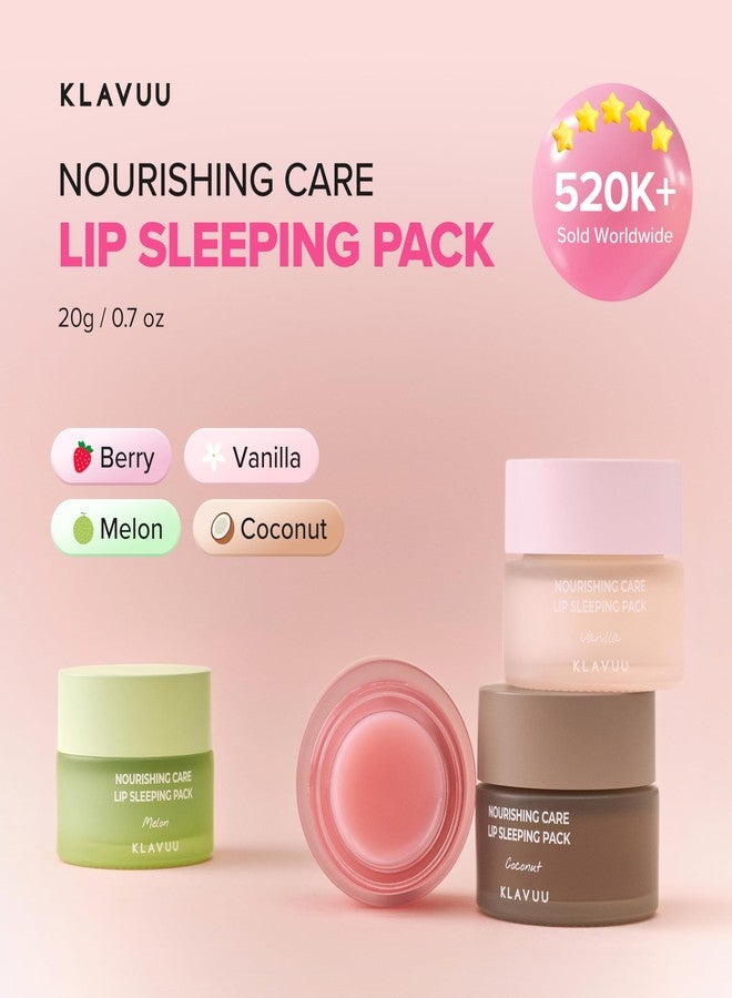 Klavuu Lip Mask Set (2PCS – Overnight Deep Hydrating Korean Lip Balm Treatment for Very Dry, Chapped Lips | Lip Lightening & Plumping with Instant Hydration | Gentle Exfoliating (Vanilla + Vanilla - Image 2