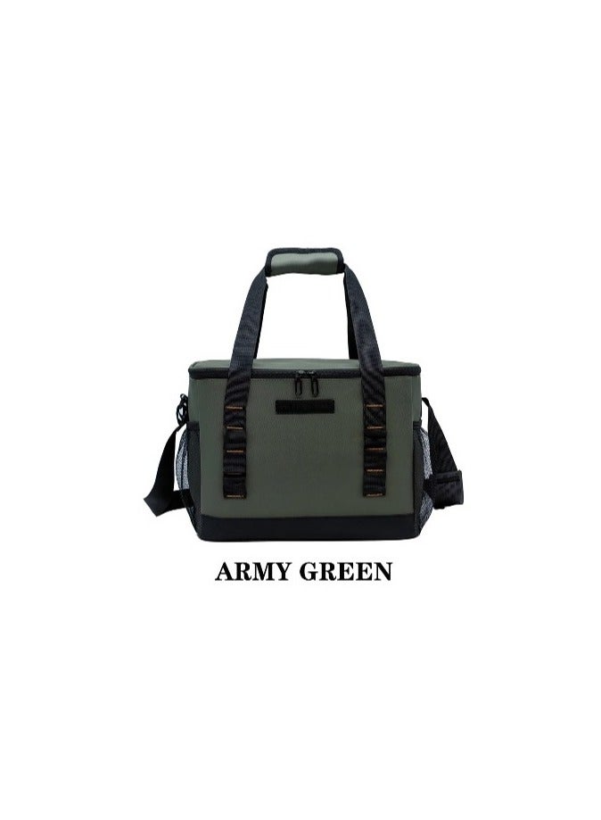 Wellme Hot & Cool Insulated Lunch Bag Expandable Lunch Bag suitable for Work Office School Travel - Lunch Bag for Men and Women - Lunch Box Leak proof with Adjustable Shoulder Strap WM-5028 - Image 2