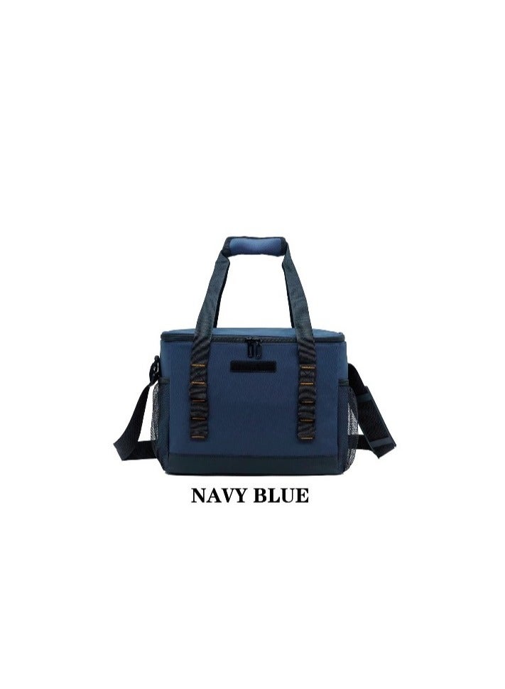 Wellme Hot & Cool Insulated Lunch Bag Expandable Lunch Bag suitable for Work Office School Travel - Lunch Bag for Men and Women - Lunch Box Leak proof with Adjustable Shoulder Strap WM-5028 - Image 3