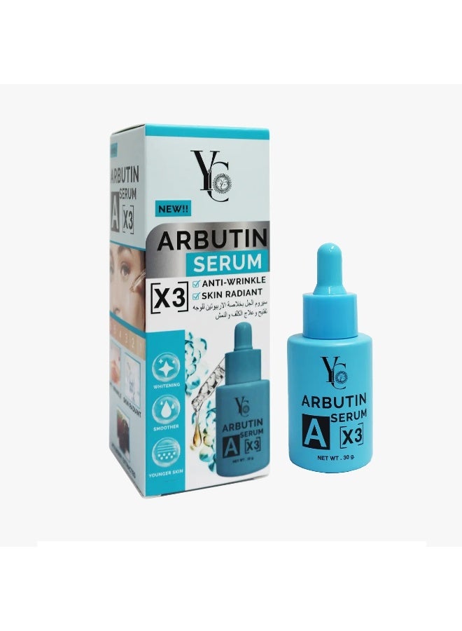 YC X3 Arbutin Serum Anti-Wrinkle Skin Radiant 30 g - Image 3