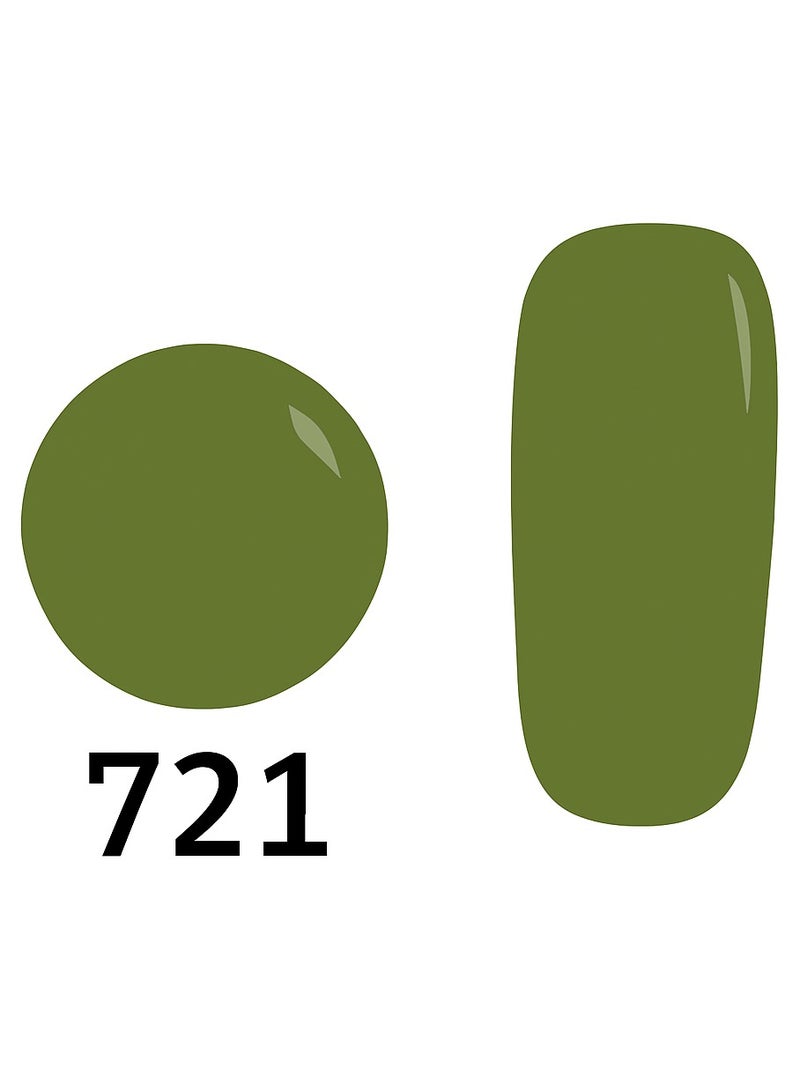 كيه دابليو كيه كيو دبليو كيه طلاء أظافر – درجة 721 + مزيل طلاء أظافر مجاني - Image 2