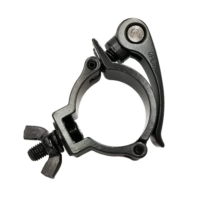 Lighting Clamp 2 Inch Truss Quick Release Mount Heavy Duty 220 Lbs Fit 4851mm OD Pipe truss F34 Black