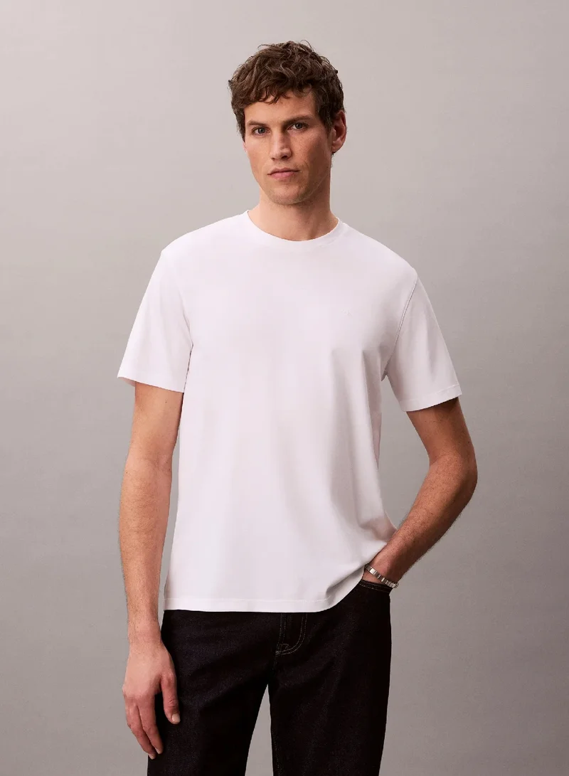 CALVIN KLEIN Supima Crew Neck Cotton T-shirt