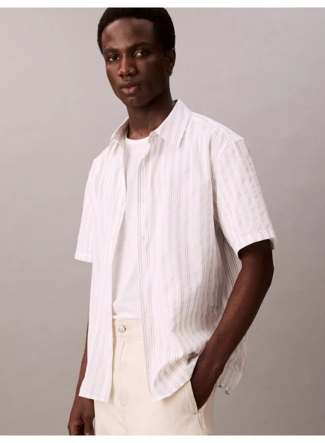 كالفن كلاين تيشيرت أساسي بياقة دائرية