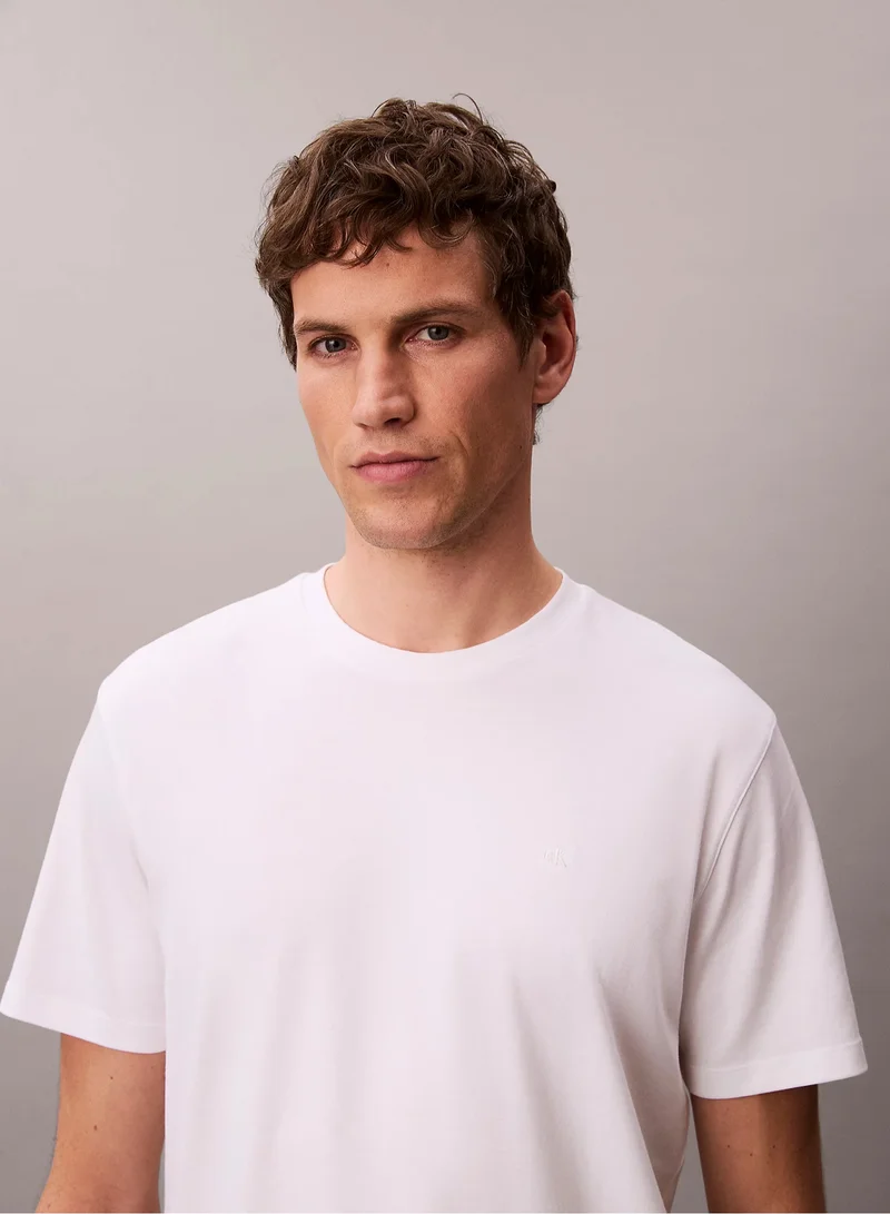 CALVIN KLEIN  Supima Crew Neck Cotton T-shirt for Men | Best Price UAE